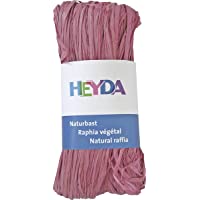 Baier &amp- Schneider - Rafia natural (rafia natural- 0 m x 0 mm- 5-50 hojas)- color rosa